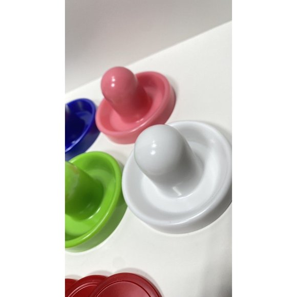 Air Hockey Paddles/Pushers & Pucks For Air Hockey Table Play New In Bag - Picture 6 of 10